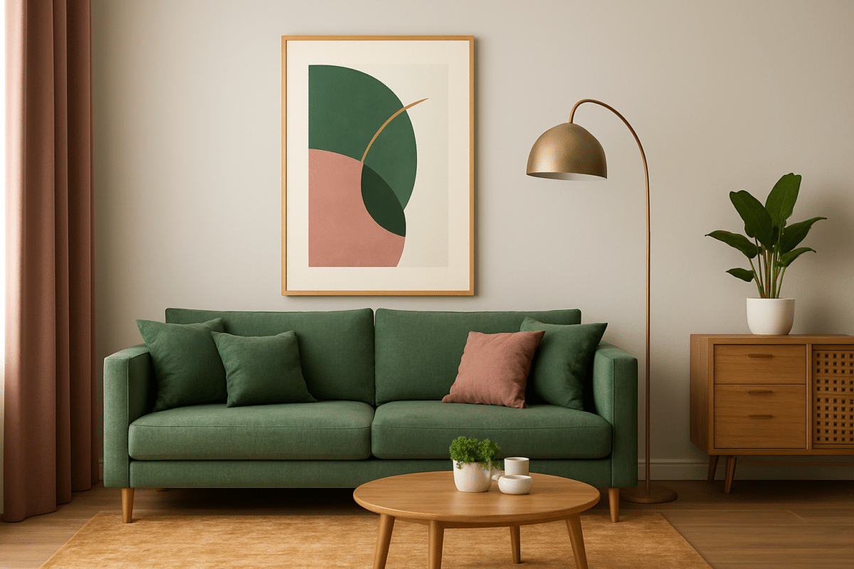 Como Harmonizar Cores na Decoração Usando Quadros Decorativos
