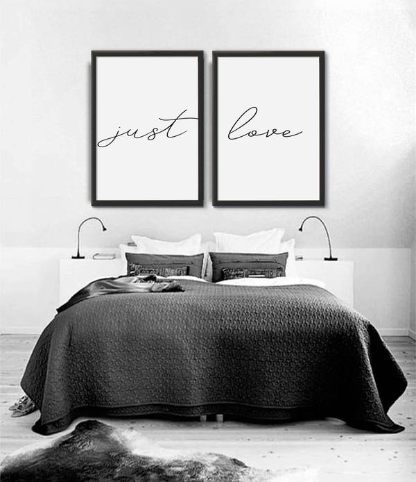 Quadros decorativos para quarto de casal