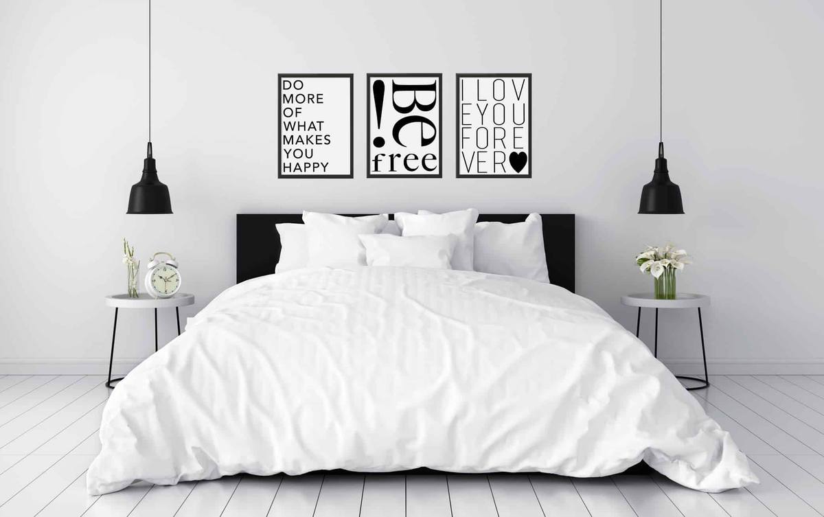 Quadros decorativos para quarto feminino