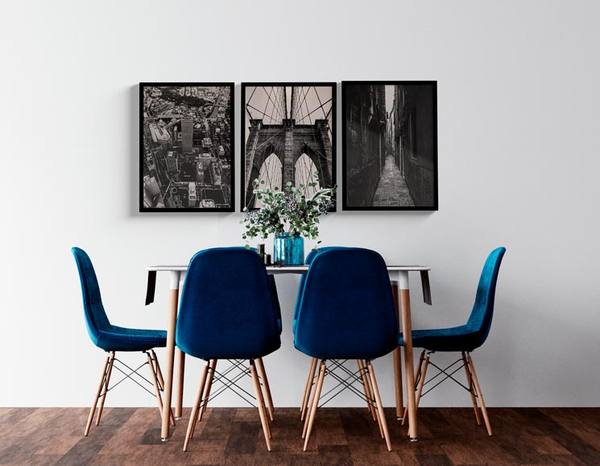 Quadros decorativos para sala de jantar: Como escolher