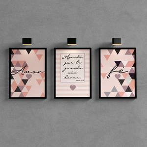 Kit Quadros para Sala ou Quarto