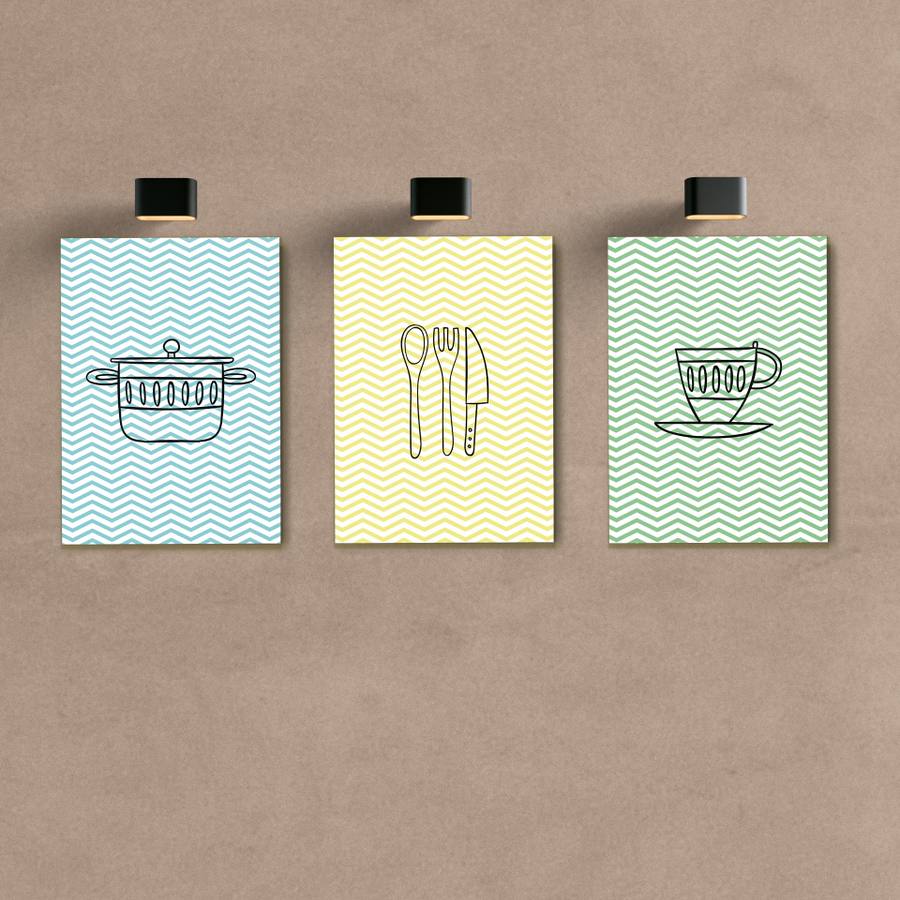 Kit Quadros Decorativos Cozinha - quadro decorativo em ambiente decorado