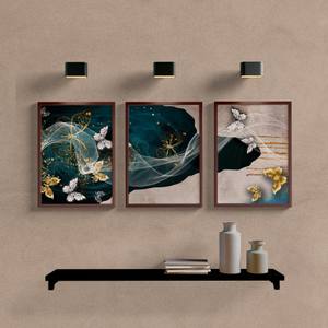 Kit Quadros Decorativos Abstrato Borboletas - imagem 5