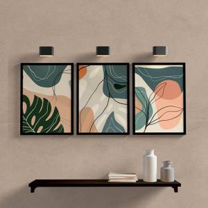 Kit Quadros decorativos abstratos para sala