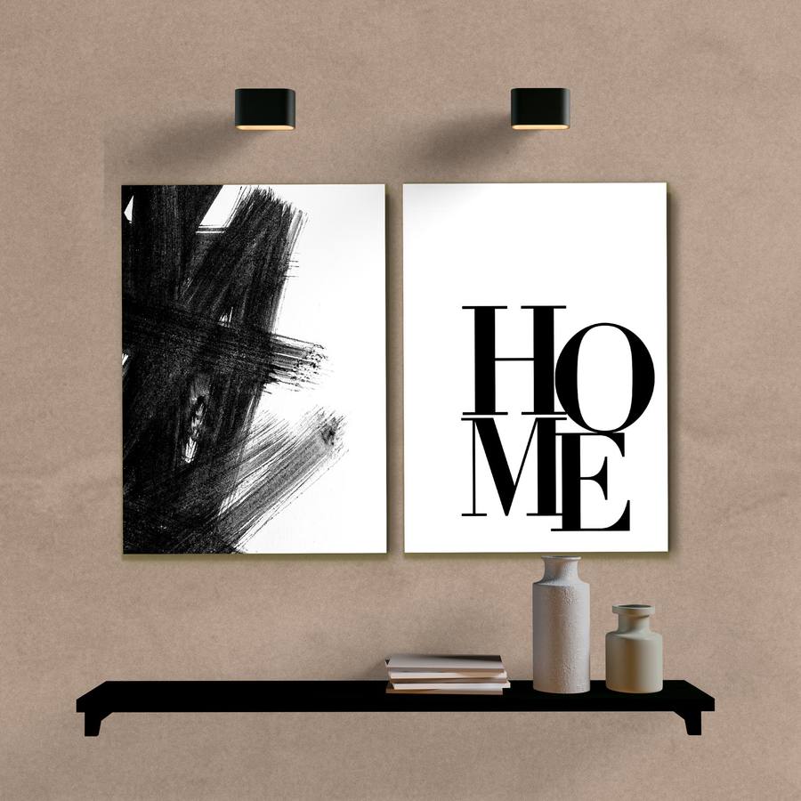 Kit Quadros Decorativos Abstrato Home - imagem 5