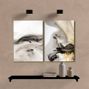 Kit Quadros Decorativos Abstrato  Marrom - imagem 6