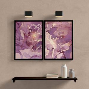 Kit-quadros-decorativos-geoemtricos-roxo