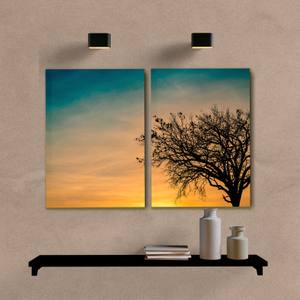 Kit Quadros Decorativos Árvore Sunset - imagem 5