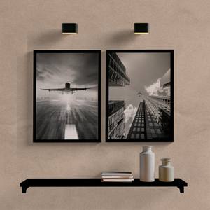 Kit Quadros Decorativos Avião - quadro decorativo em ambiente decorado
