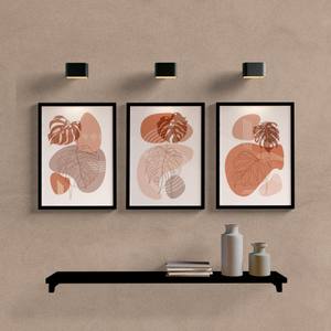 Kit Quadros Decorativos Boho Folhas - quadro decorativo em ambiente decorado