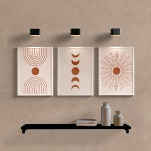 Kit Quadros Decorativos Boho II - detalhe da moldura e acabamento