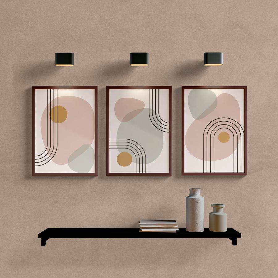 Kit Quadros Decorativos Boho Lines - imagem 5
