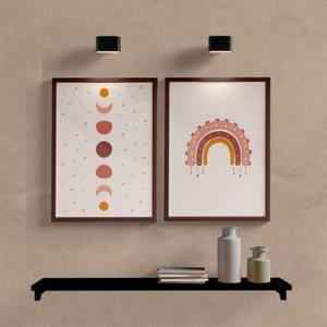 Kit Quadros Decorativos Boho Lua - imagem 5