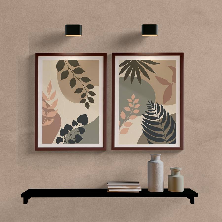 Kit Quadros Decorativos Botanic Nude - imagem 5