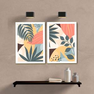 Kit Quadros Decorativos Botanic - quadro decorativo em ambiente decorado