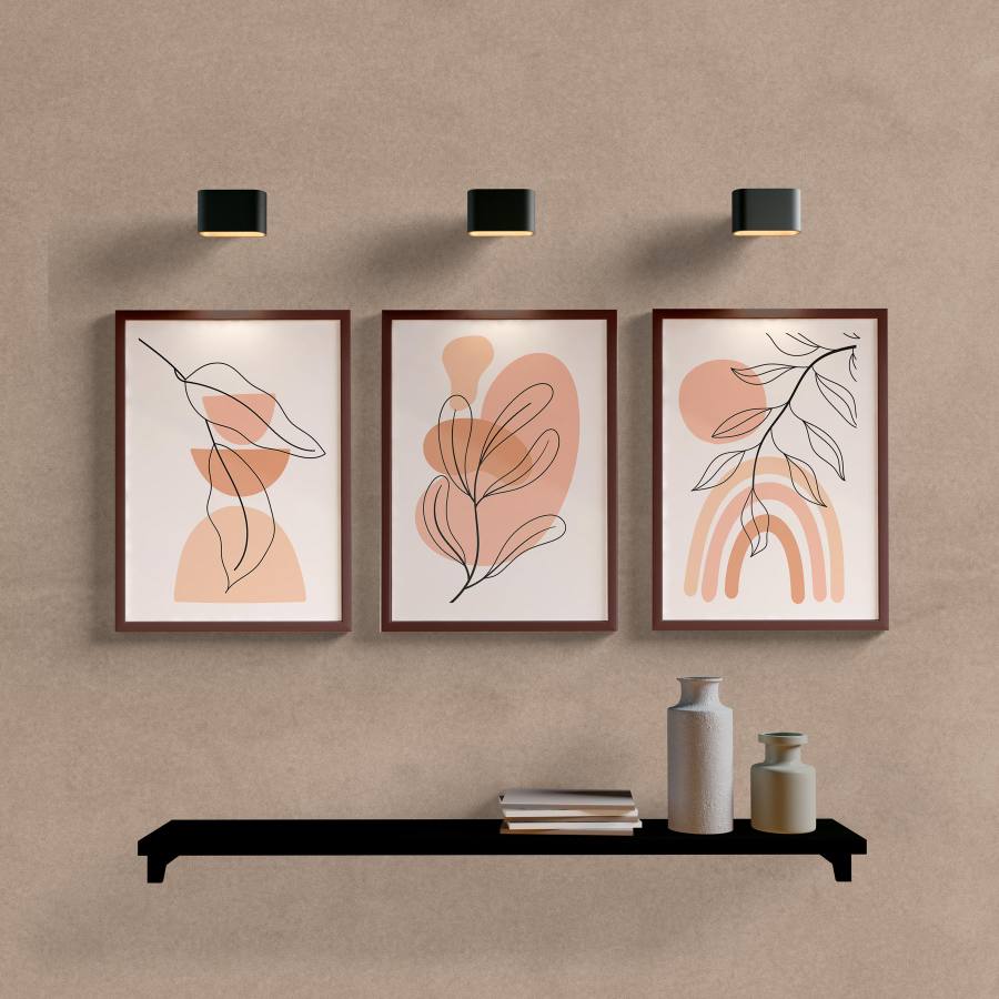 Kit Quadros Decorativos Botanical Minimal - imagem 5