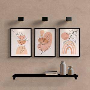 Kit Quadros Decorativos Botanical Minimal - quadro decorativo em ambiente decorado