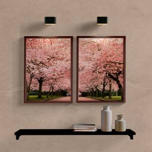Kit Quadros Decorativos Caminho Rosa - imagem 5