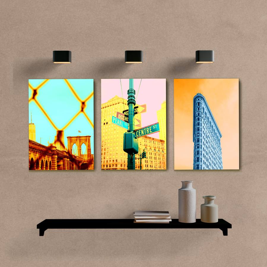 Kit Quadros Decorativos Color Paisagens - imagem 6