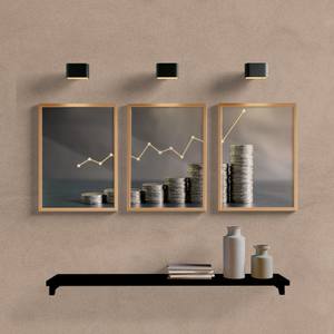 Kit Quadros Decorativos Contabilidade - vista aproximada da impressão