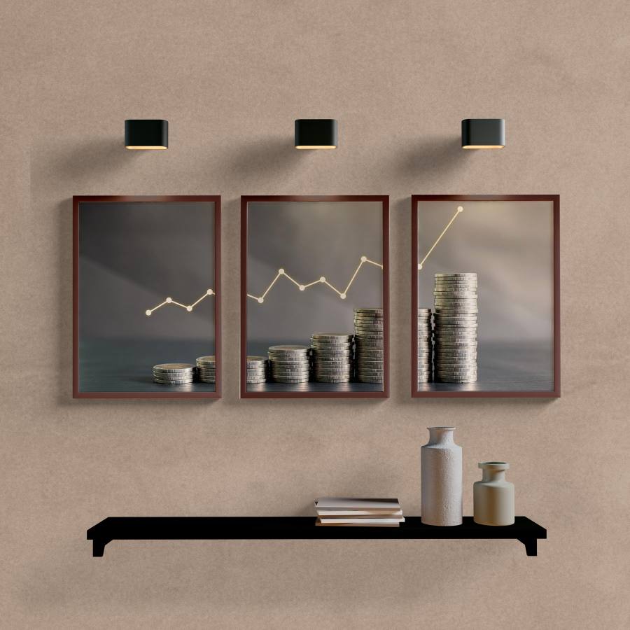 Kit Quadros Decorativos Contabilidade - imagem 5