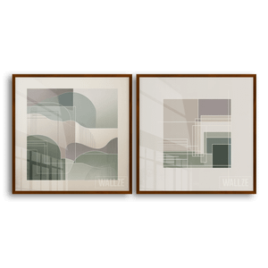 Kit Quadros Decorativos Contornos Sutis - imagem 9