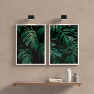 Kit Quadros Decorativos Costela de Adão - detalhe da moldura e acabamento