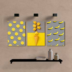 Kit Quadros Decorativos Cozinha Limão Siciliano - imagem 5