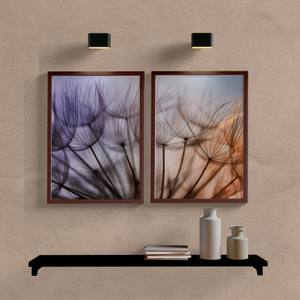 Kit Quadros Decorativos Dente de Leão Tons de Roxo - imagem 5