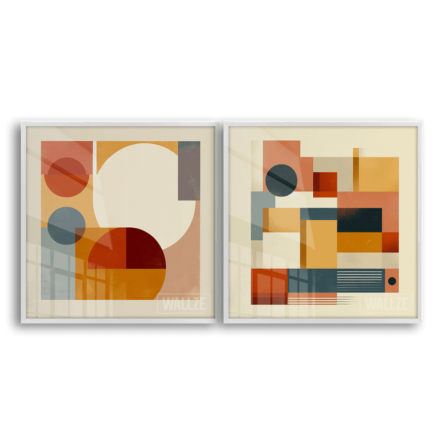 Kit Quadros Decorativos Diálogo de Formas - imagem 6