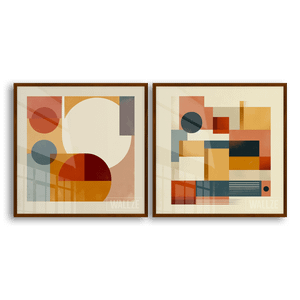 Kit Quadros Decorativos Diálogo de Formas - imagem 9