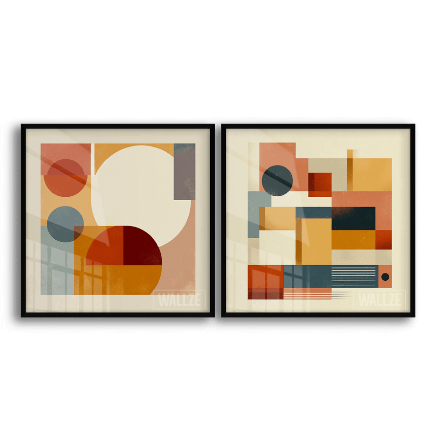 Kit Quadros Decorativos Diálogo de Formas - imagem 7