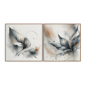 Kit Quadros Decorativos Elegância Fluida - imagem 5
