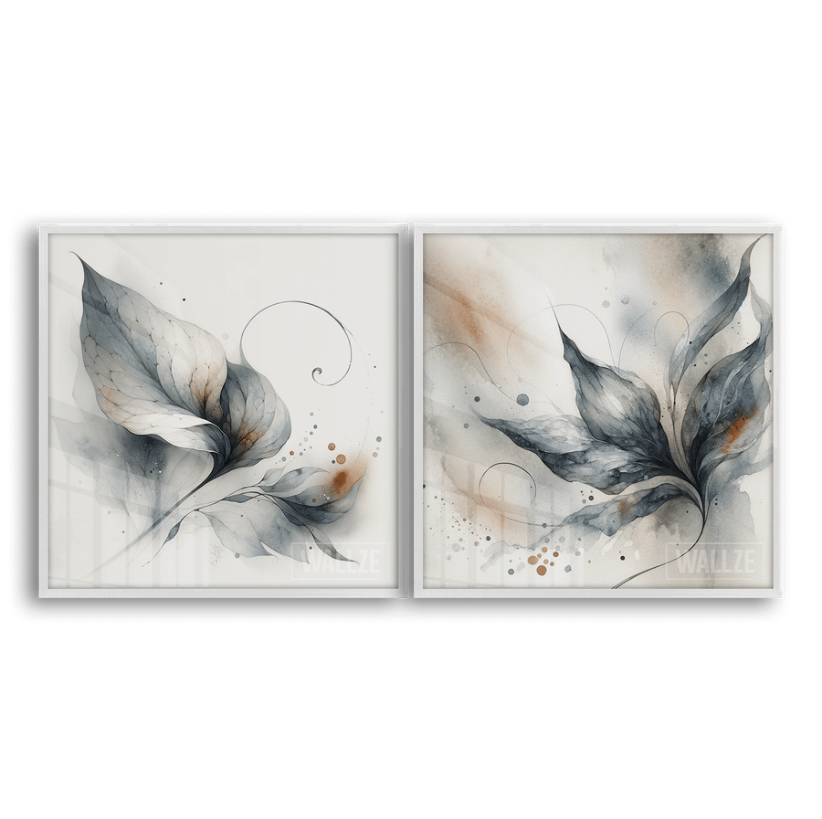 Kit Quadros Decorativos Elegância Fluida - imagem 6