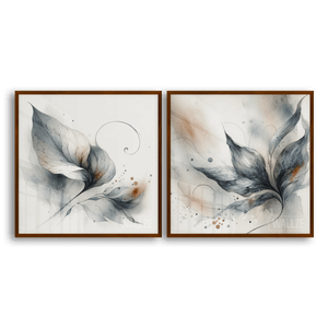 Kit Quadros Decorativos Elegância Fluida - imagem 9