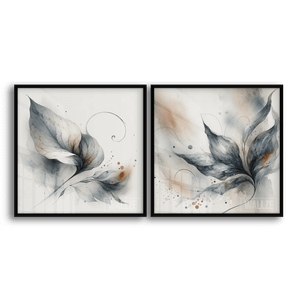 Kit Quadros Decorativos Elegância Fluida - imagem 7
