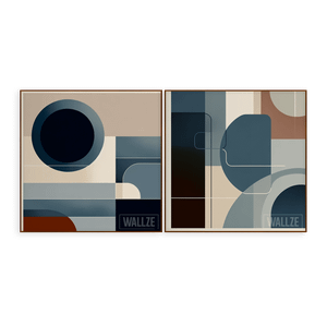 Kit Quadros Decorativos Eloquência Geométrica - imagem 5