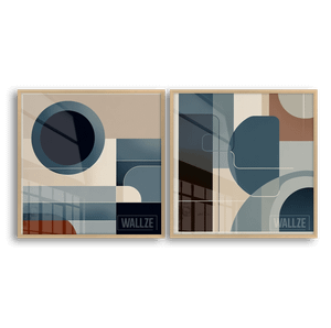 Kit Quadros Decorativos Eloquência Geométrica - imagem 8