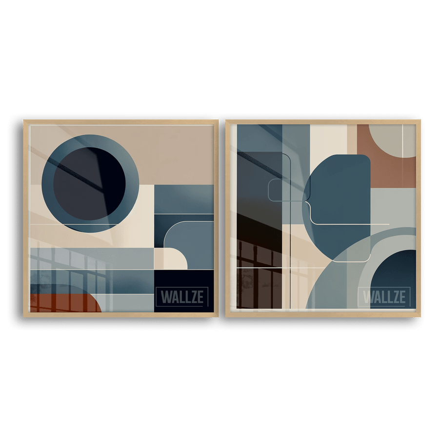 Kit Quadros Decorativos Eloquência Geométrica - imagem 8