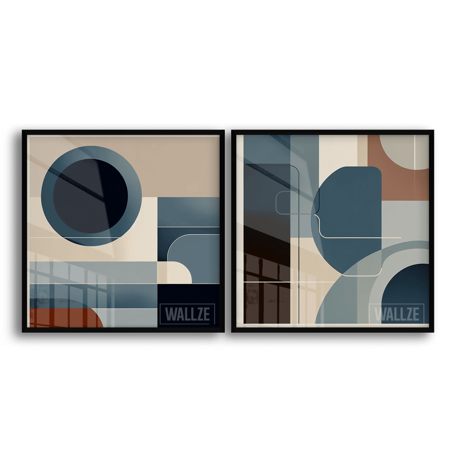 Kit Quadros Decorativos Eloquência Geométrica - imagem 7