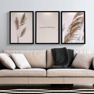 Kit Quadros Decorativos Enjoy The Little Things | Wallze