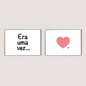 Kit Quadros Decorativos Era Uma Vez - vista aproximada da impressão