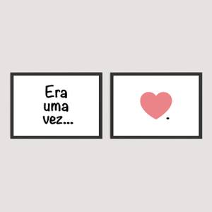 Kit Quadros Decorativos Era Uma Vez | Wallze
