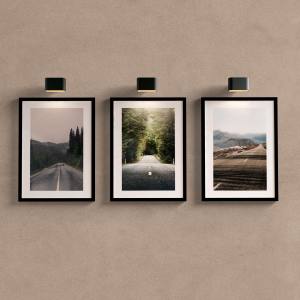 Kit Quadros Decorativos Estradas para sala ou quarto