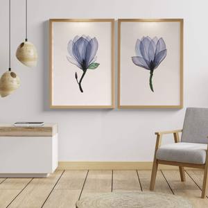 kit quadros flor