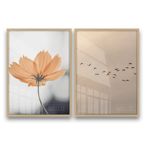 Kit Quadros Decorativos  Flor e Voo - imagem 8