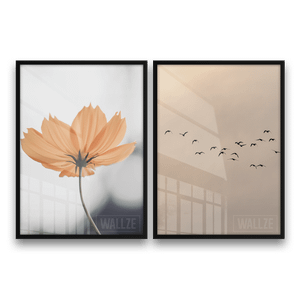 Kit Quadros Decorativos  Flor e Voo - imagem 7