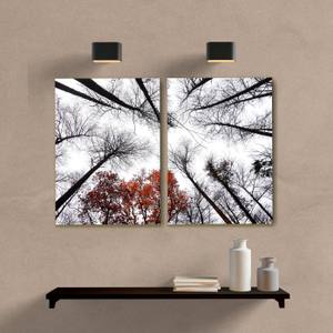 Kit Quadros Decorativos Floresta - quadro decorativo em ambiente decorado