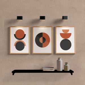 Kit Quadros Decorativos Formas Geométricas - vista aproximada da impressão