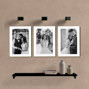 Kit Quadros Decorativos Fotos Preta e Branca - quadro decorativo em ambiente decorado